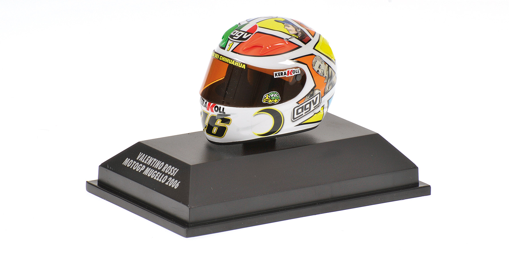 AGV HELMET - VALENTINO ROSSI - MOTOGP MUGELLO 2006