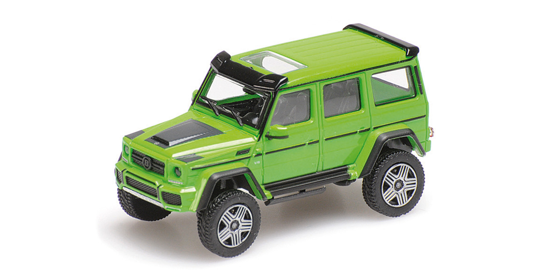 BRABUS 4x4² AUF BASIS MERCEDES-BENZ G 500 4x4² - 2016 - GREEN
