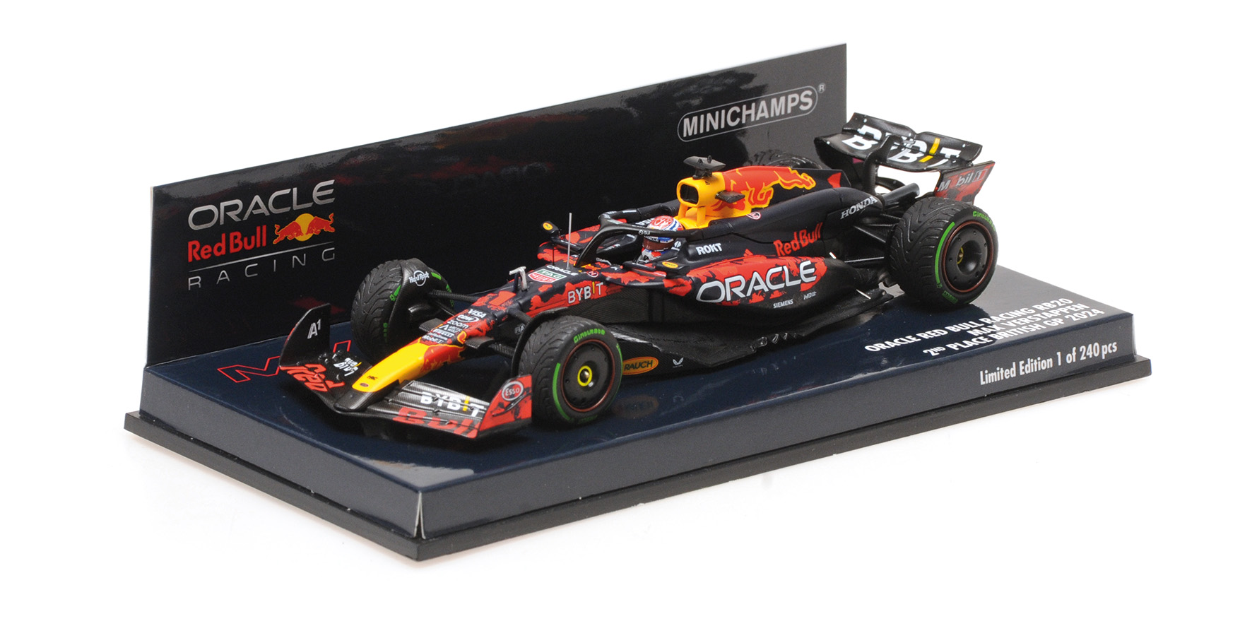 ORACLE RED BULL RACING RB20 - MAX VERSTAPPEN - 2ND BRITISH GP 2024