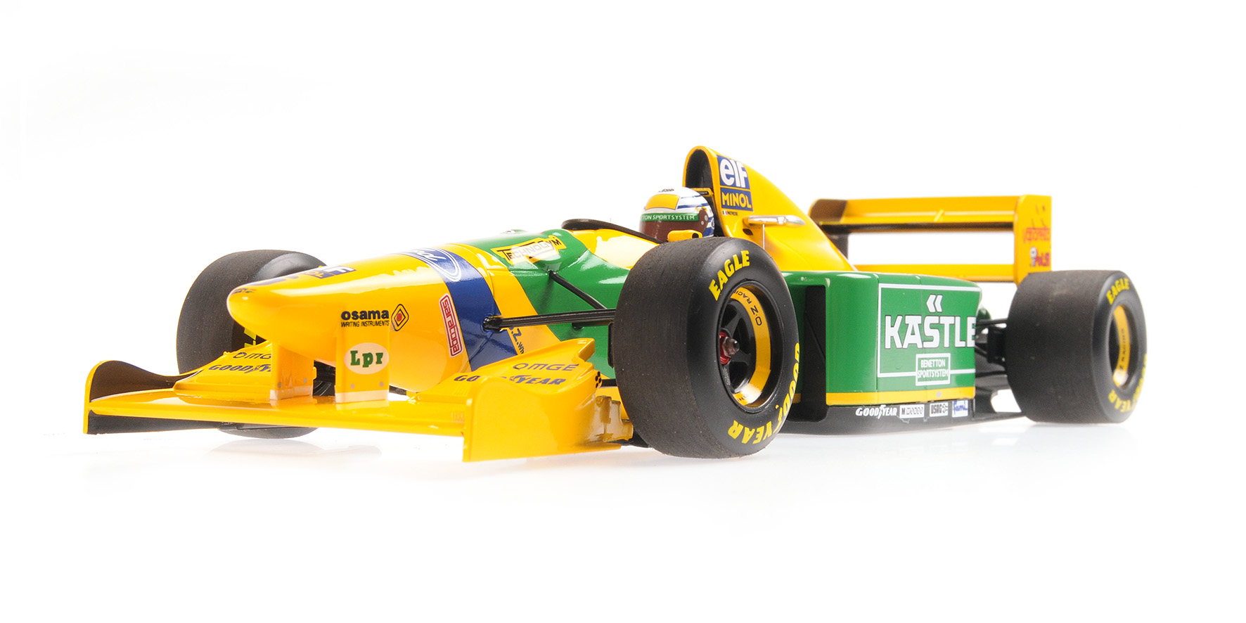 BENETTON FORD B193 - RICARDO PATRESE - 3RD PLACE BRITISH GP 1993