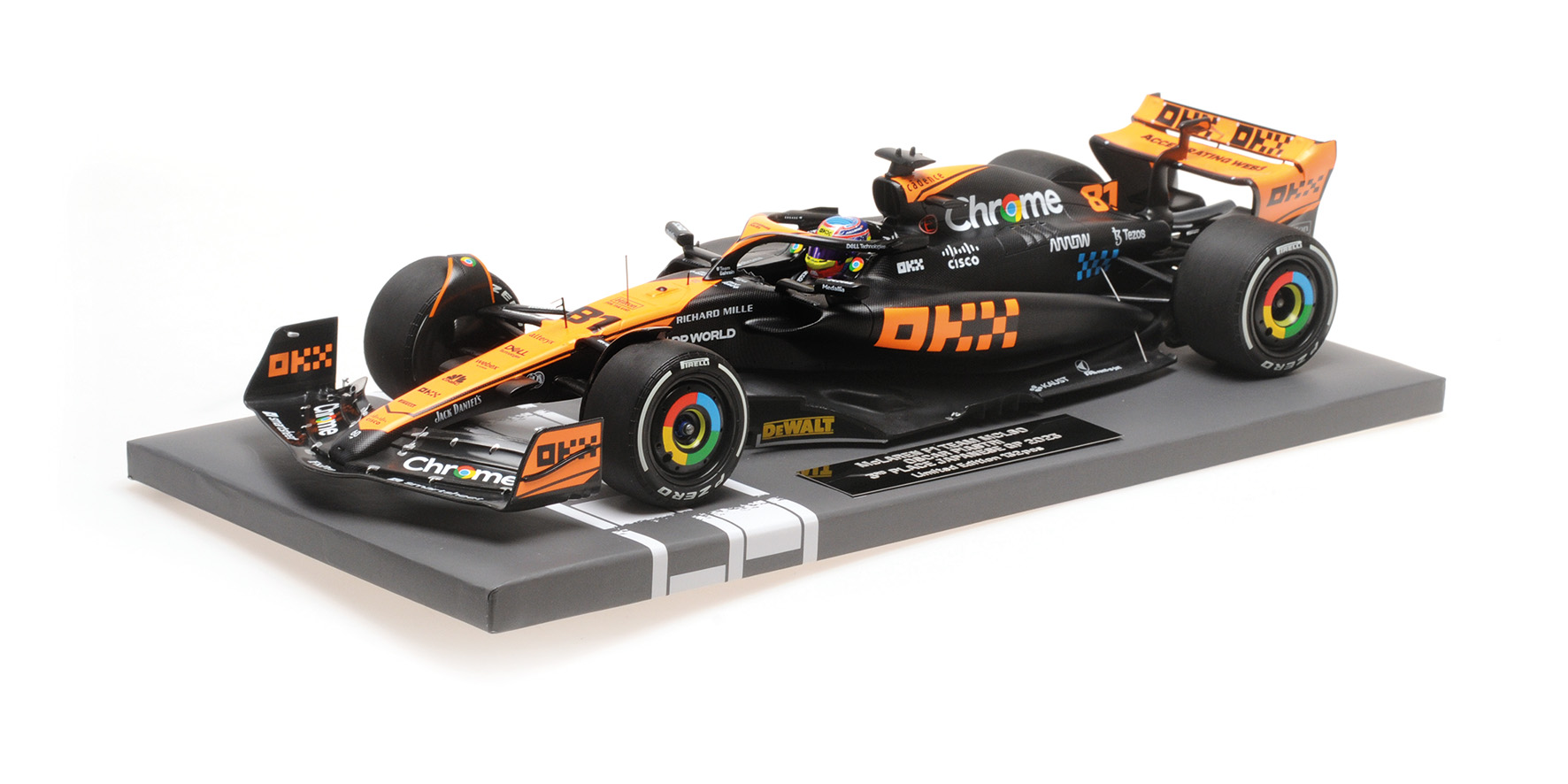 MCLAREN F1 TEAM MCL60 - OSCAR PIASTRI - 3RD PLACE JAPANESE GP 2023