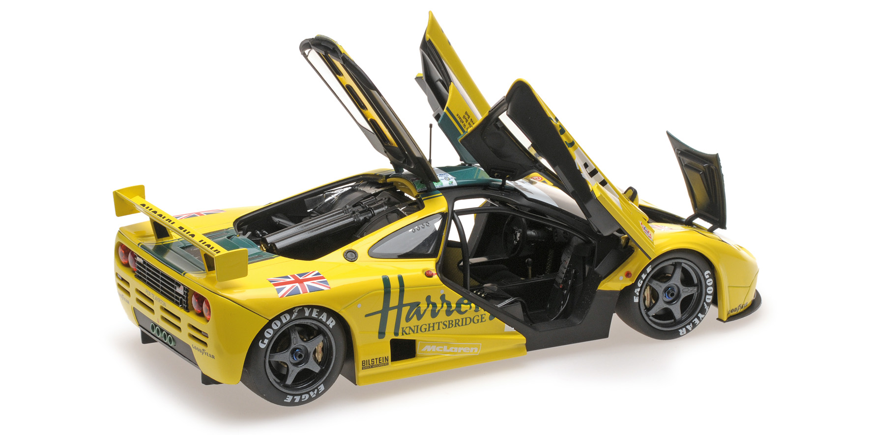 MCLAREN F1 GTR - HARRODS MACH ONE RACING - WALLACE/BELL/BELL - 24h LE MANS  1995