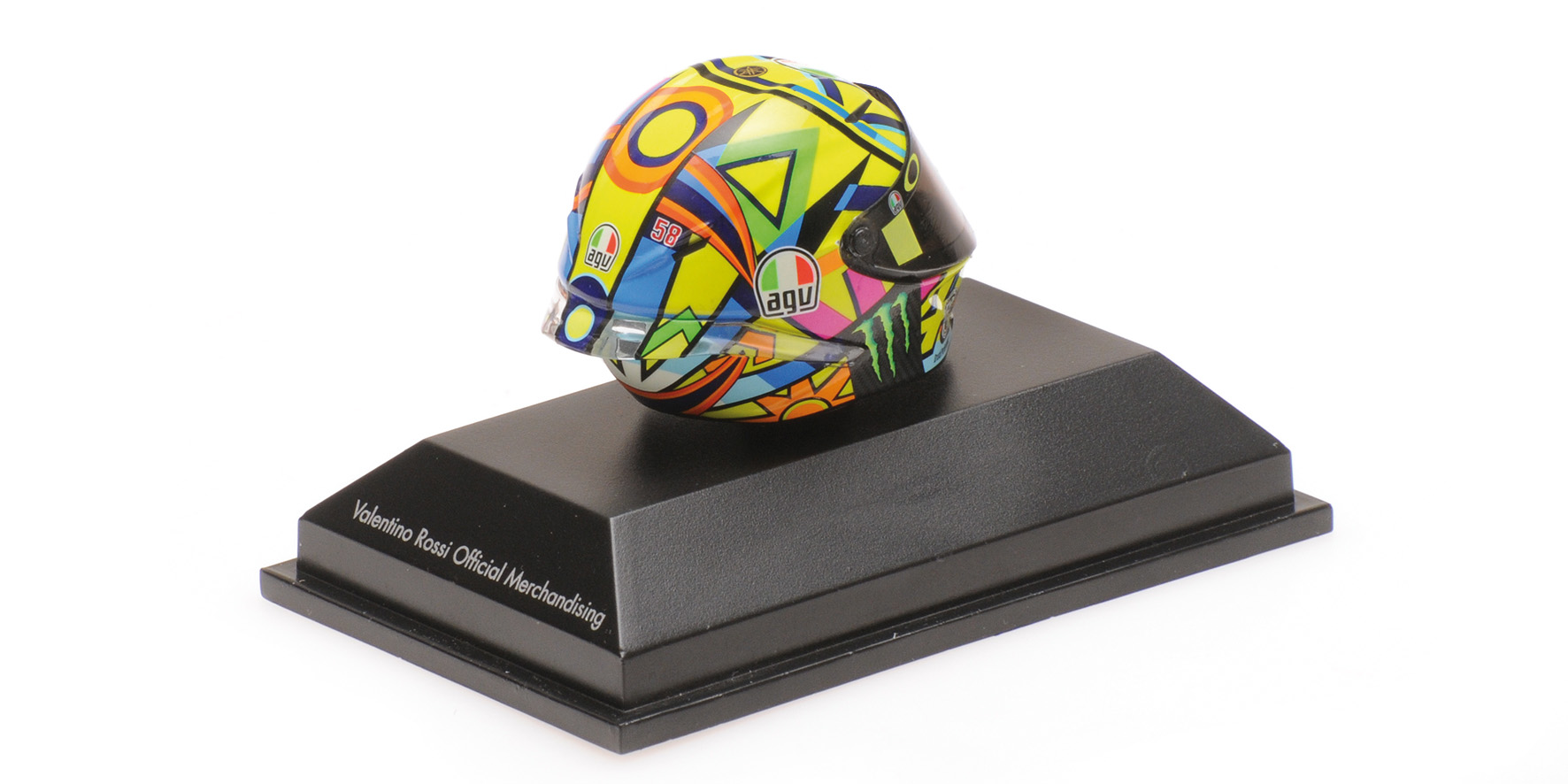 AGV HELMET - VALENTINO ROSSI - TRIBUTE TO ANGEL NIETO / NICKY HAYDEN - MOTOGP 2017