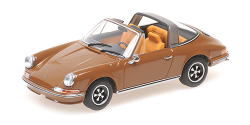 PORSCHE 911 TARGA - 1972 - BROWN