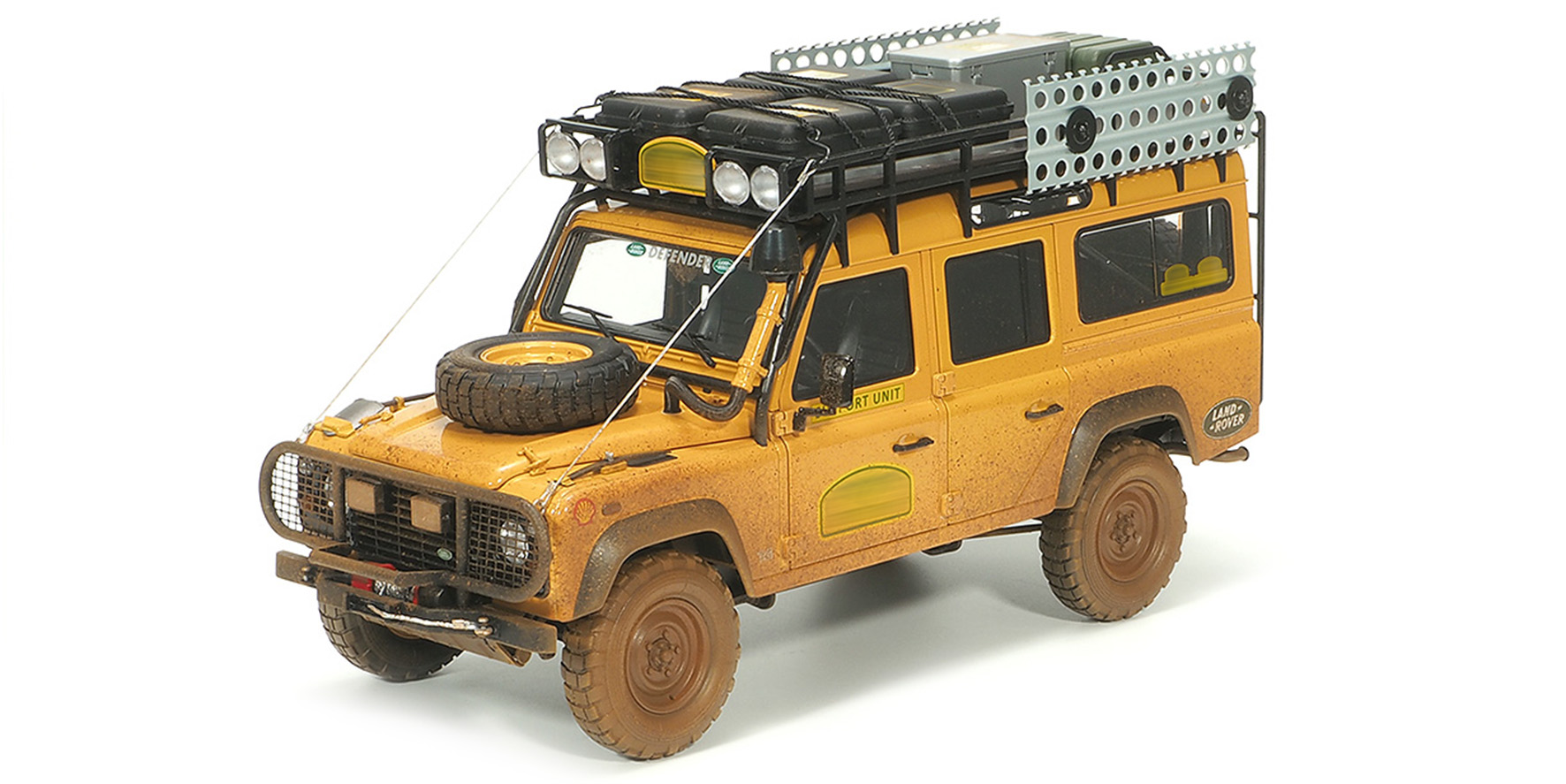 LAND ROVER DEFENDER 110 - 'CAMEL TROPHY' - DIRTY VERSION