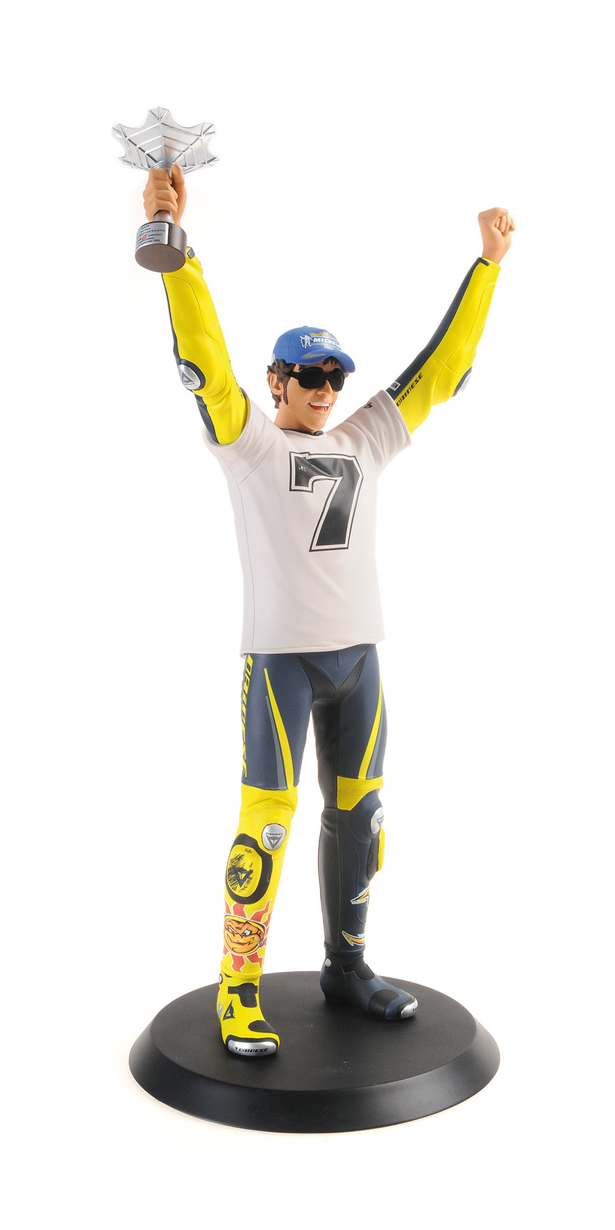 FIGURINE - VALENTINO ROSSI - MOTOGP SEPANG 2005 - 7 TIME WORLD CHAMPION