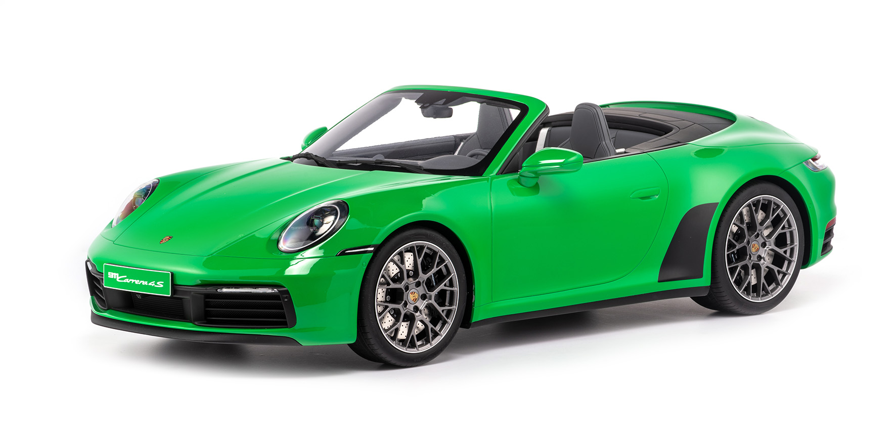 PORSCHE 911 (992) CARRERA 4S CABRIOLET - 2020 - PYTHONGRÜN