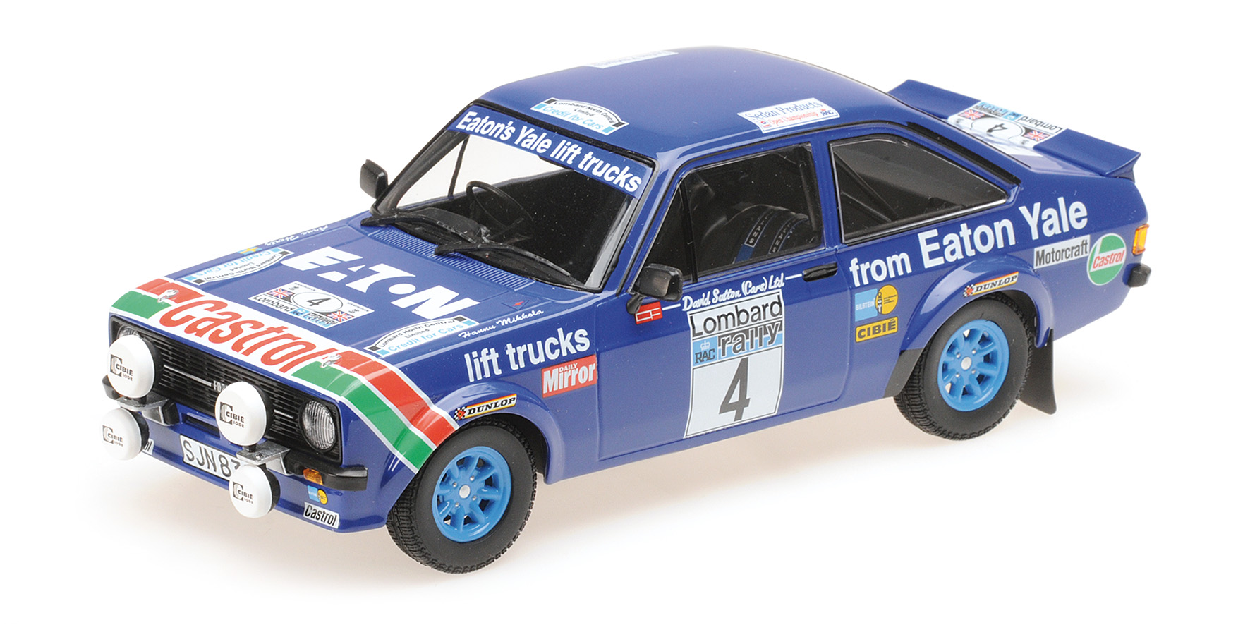 FORD RS 1800 - EATON YALE - MIKKOLA/HERTZ - WINNERS LOMBARD RAC RALLY 1978