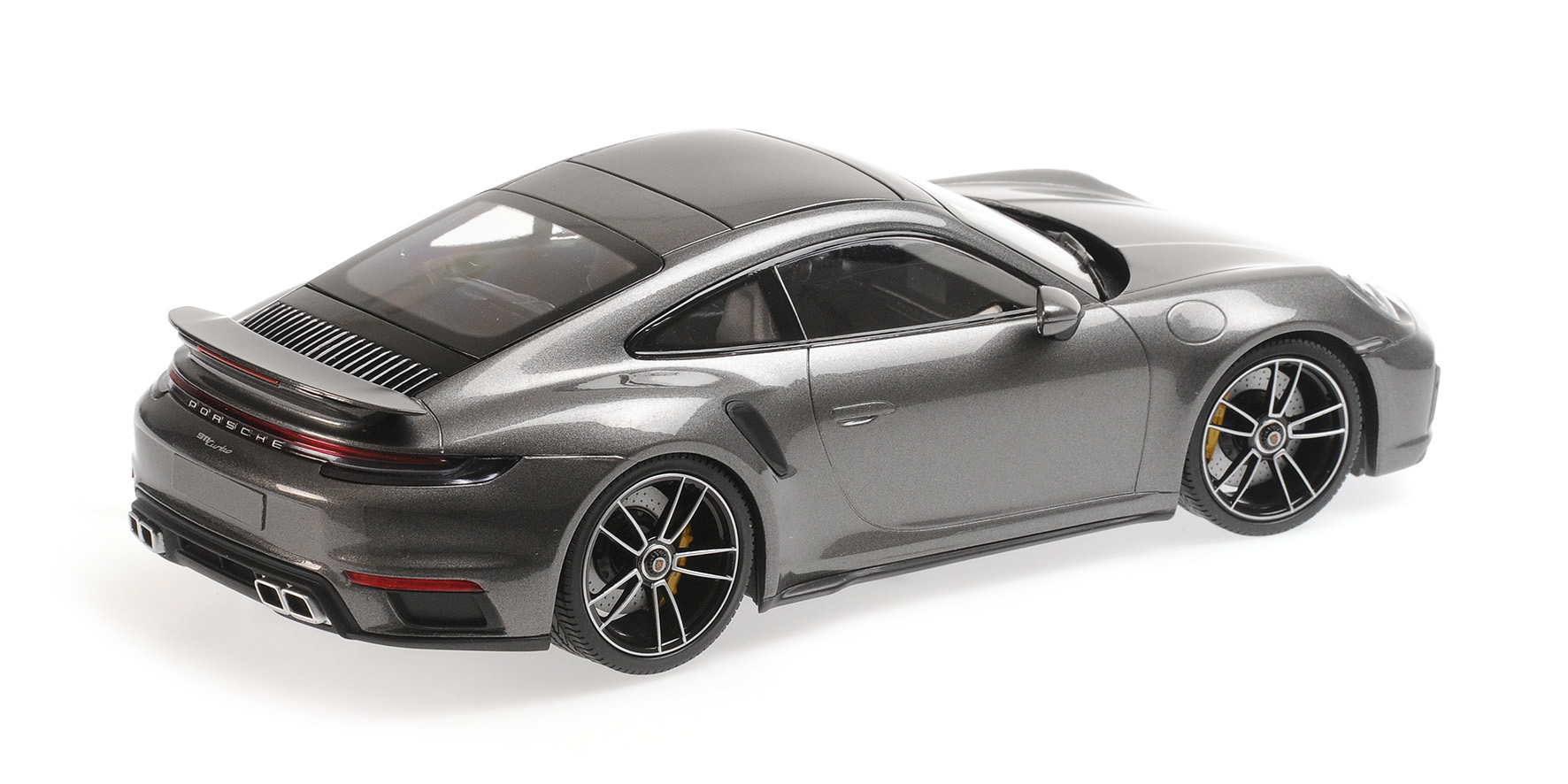 PORSCHE 911 (992)  TURBO S - 2020 - GREY METALLIC