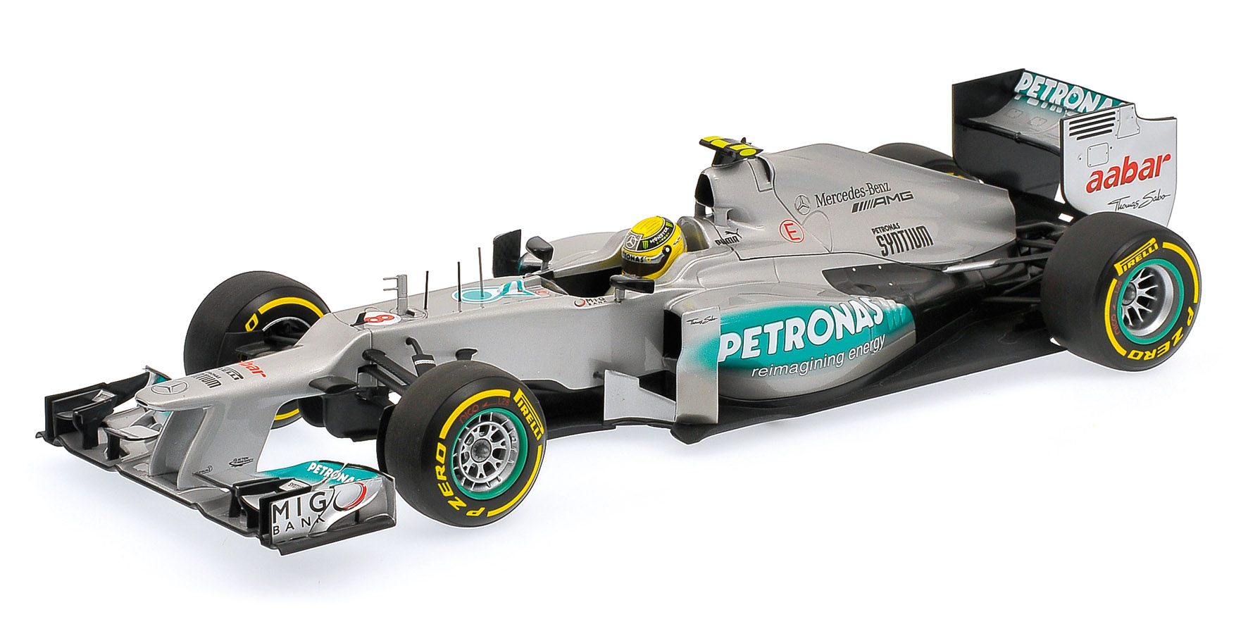 MERCEDES AMG PETRONAS F1 TEAM W03 - NICO ROSBERG - 2012