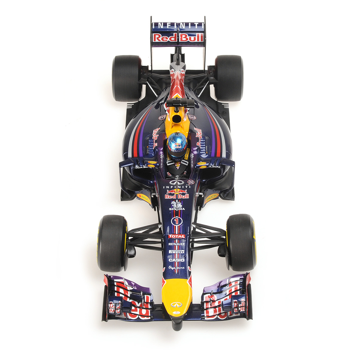 INFINITI RED BULL RACING RENAULT RB10 - SEBASTIAN VETTEL - 2014