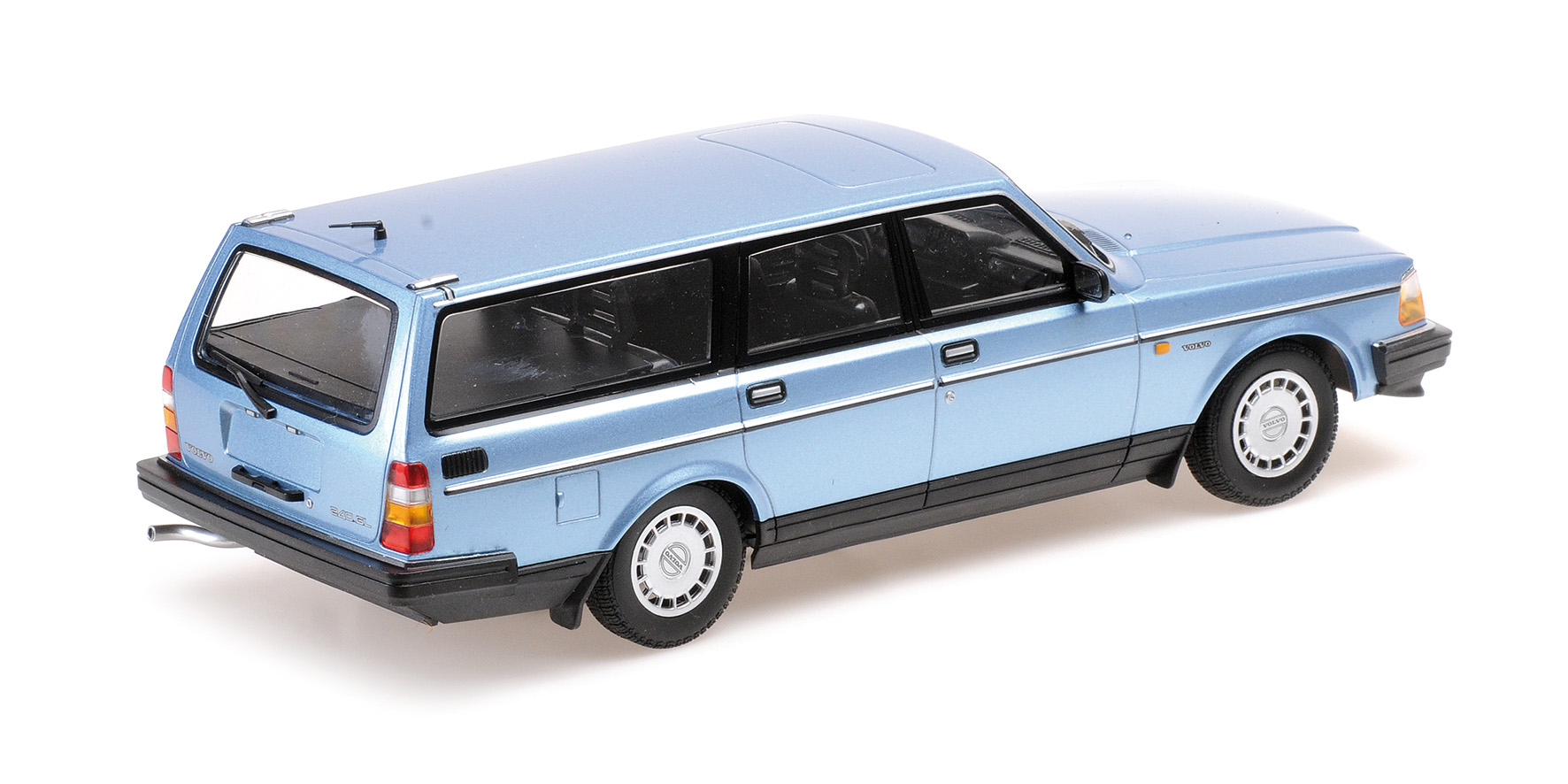 VOLVO 240 GL BREAK - 1986 - BLUE METALLIC