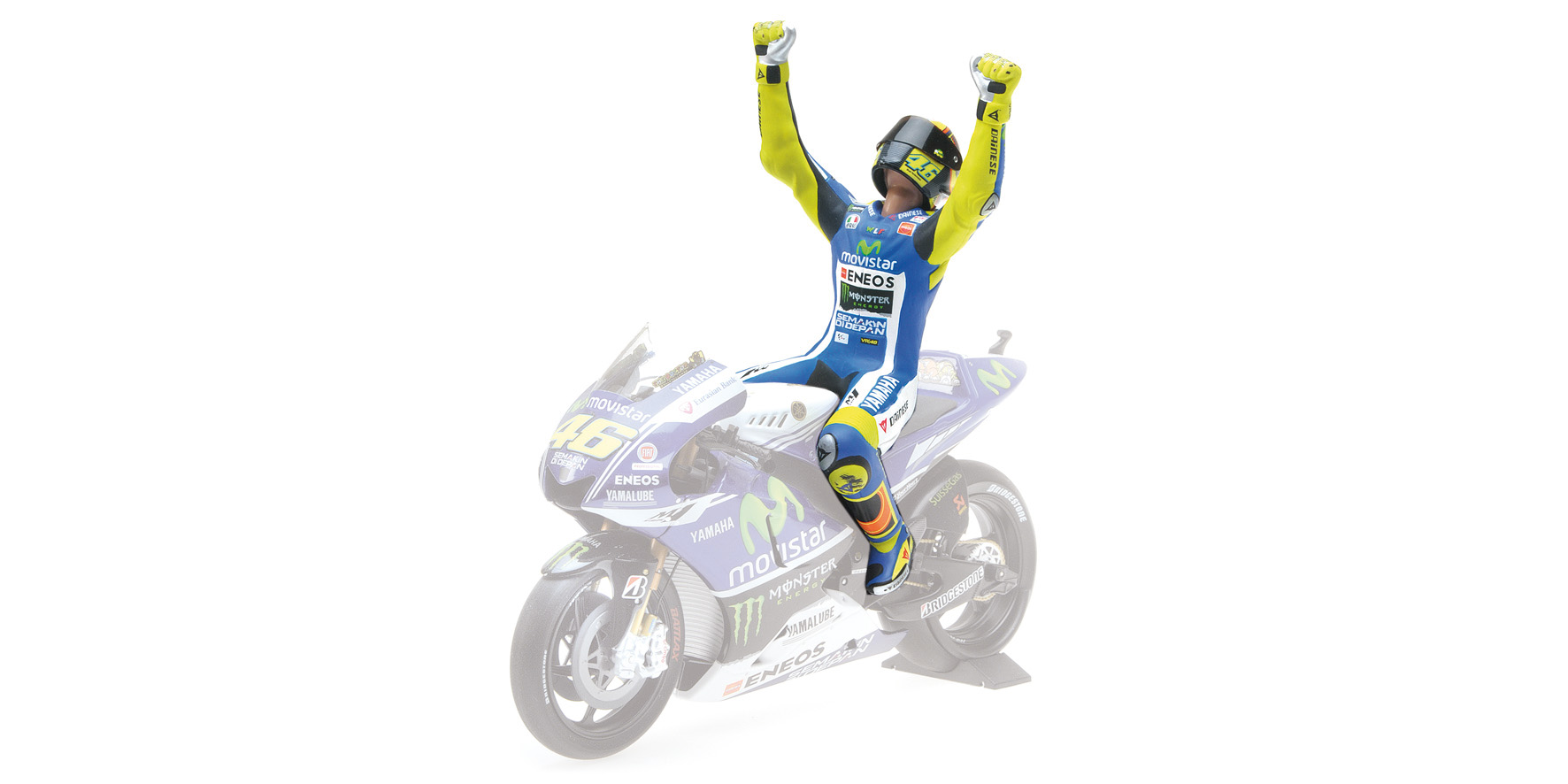 FIGURINE - VALENTINO ROSSI - WINNER AUSTRALIAN GP MOTOGP 2014