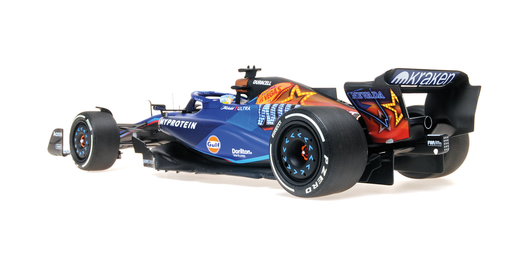 WILLIAMS RACING FW45 - ALEX ALBON - LAS VEGAS GP - 2023