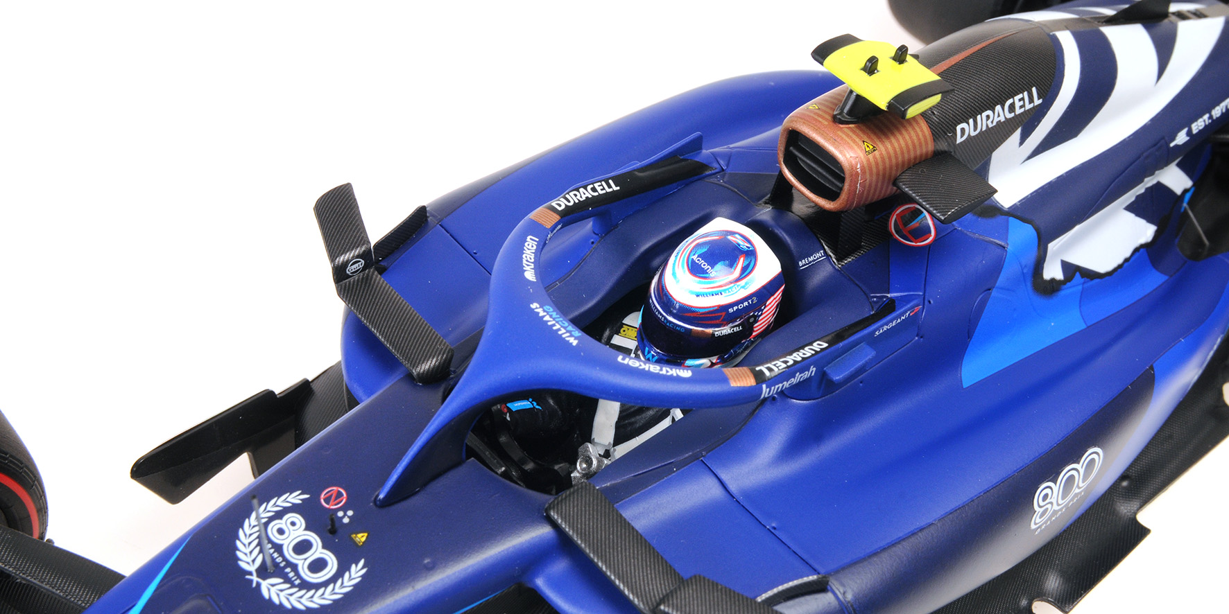 WILLIAMS RACING FW45 - LOGAN SARGEANT - WILLIAMS 800TH GP - BRITISH GP 2023