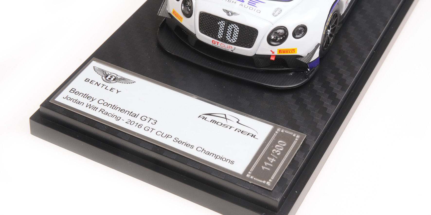 BENTLEY CONTINENTAL GT3 JORDAN WITT RACING - 2016 GT CUP SERIES CHAMPIONSHIP