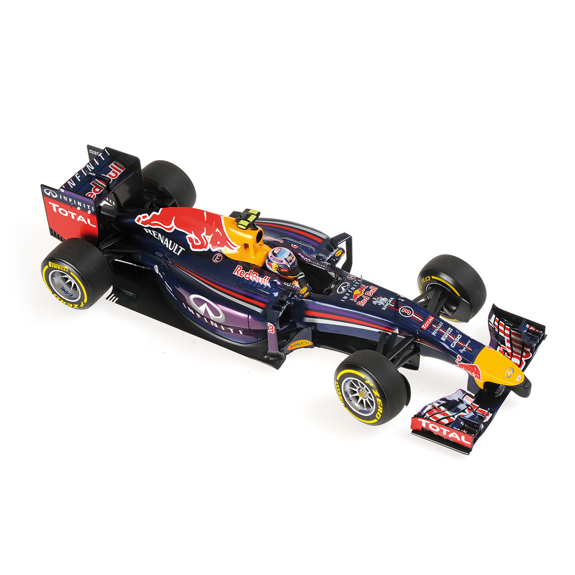 INFINITI RED BULL RACING RENAULT RB10 - DANIEL RICCIARDO - 2014
