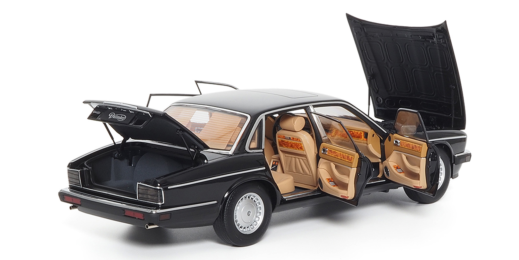 JAGUAR DAIMLER XJ6 (XJ40) - EBONY BLACK