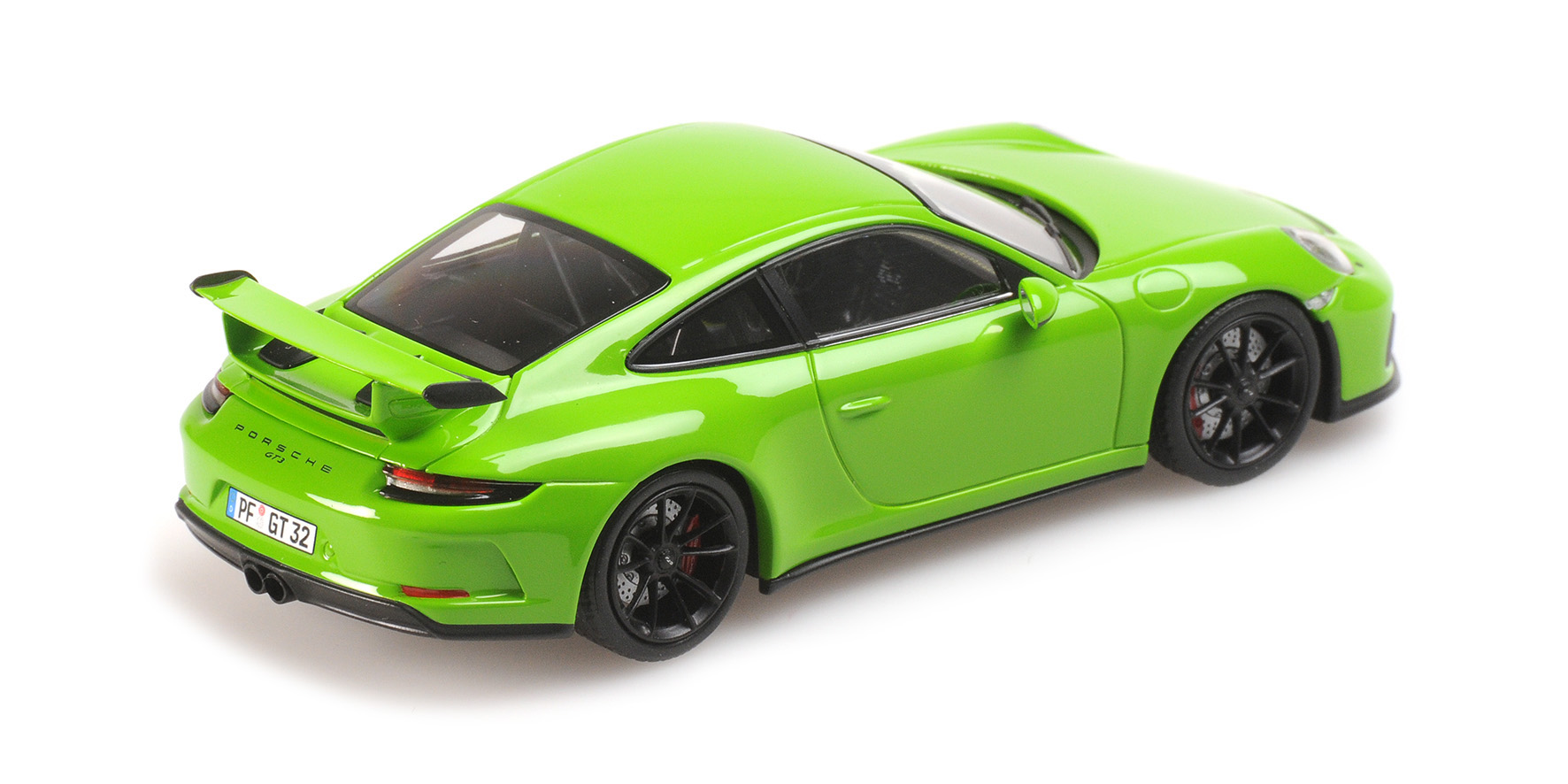 PORSCHE 911 GT3 - 2017 - GREEN – EXCLUSIVE FOR MINICHAMPS.DE