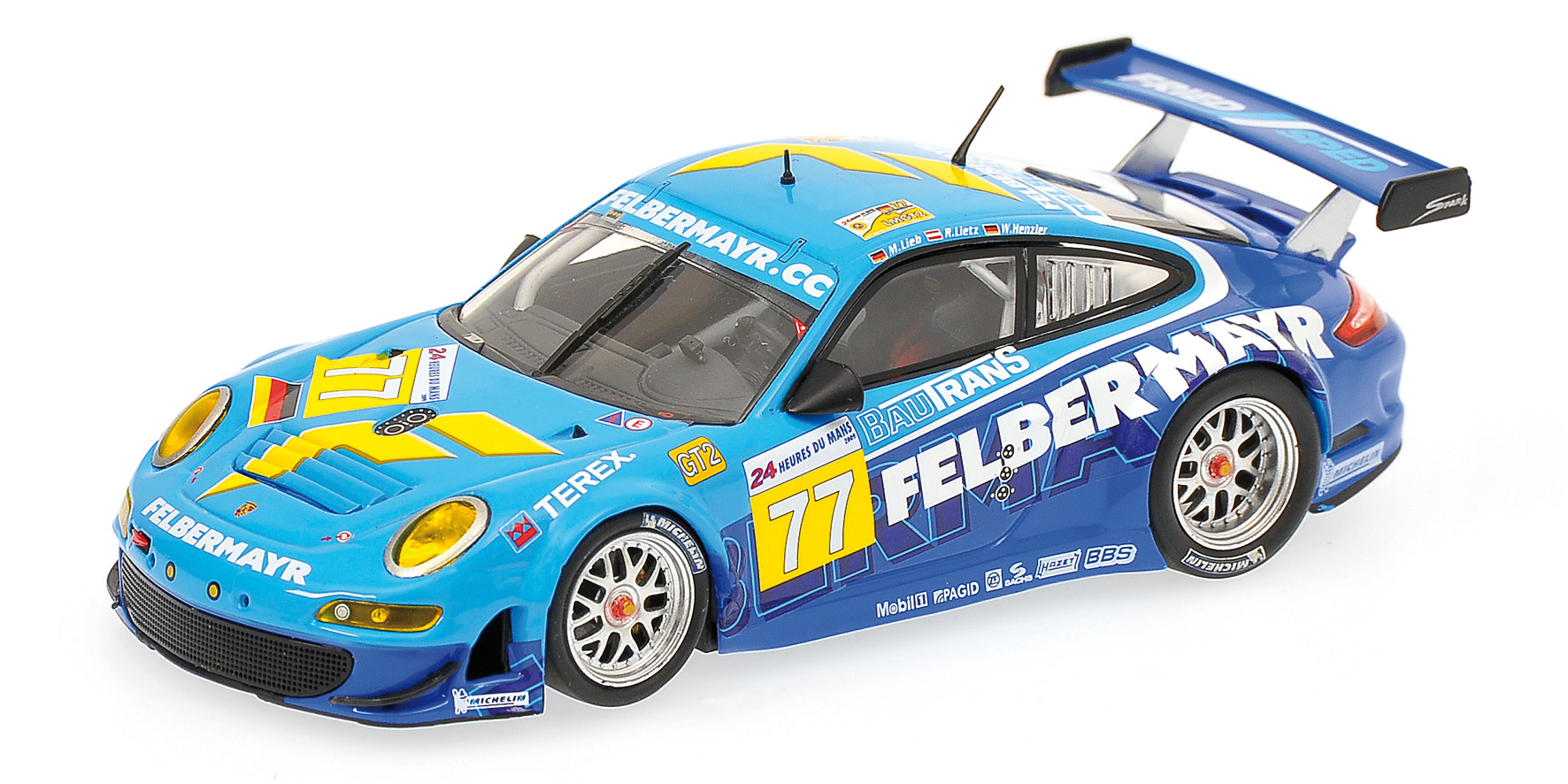 PORSCHE 911 GT3 RSR - TEAM FELBERMAYR-PROTON - LIEB/LIETZ/HENZLER - 24H LE MANS 2009