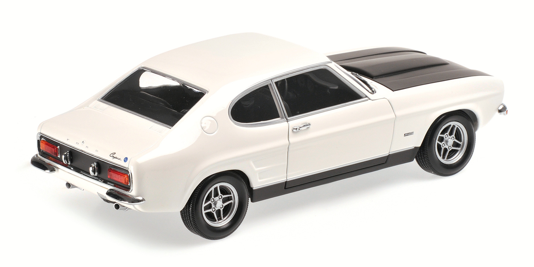 FORD CAPRI RS 2600 - 1970 - WHITE/BLACK (LHD)
