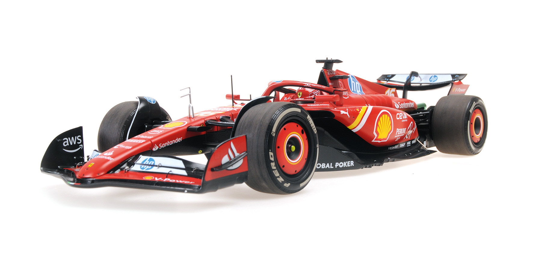 FERRARI SF-24 - CHARLES LECLERC - WINNER GP AUSTIN 2024
