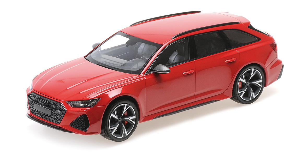 AUDI RS 6 AVANT - 2019 - RED METALLIC