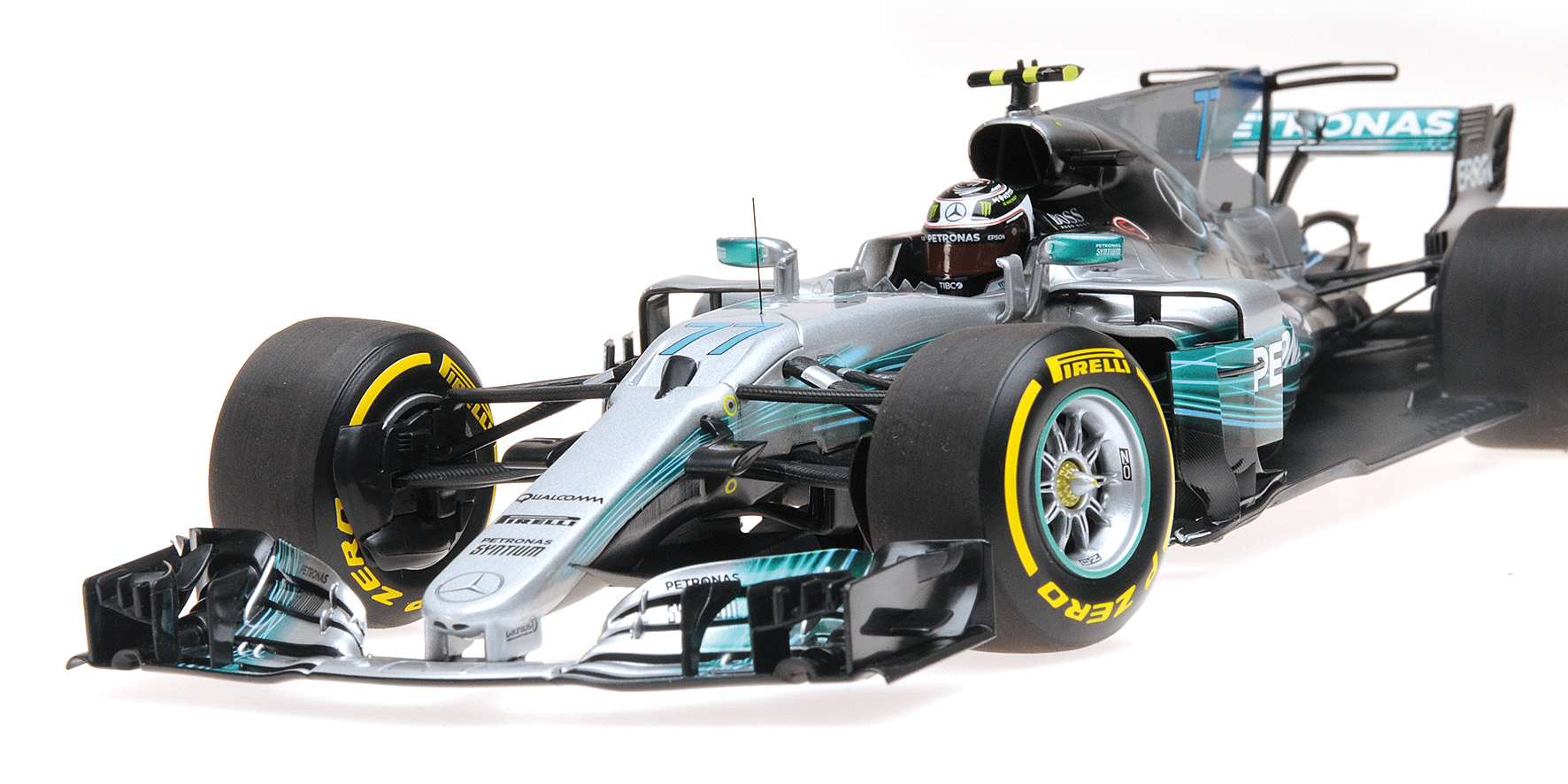 MERCEDES AMG PETRONAS FORMULA ONE TEAM F1 W08 EQ POWER+ - VALTTERI BOTTAS - SPANISH GP 2017