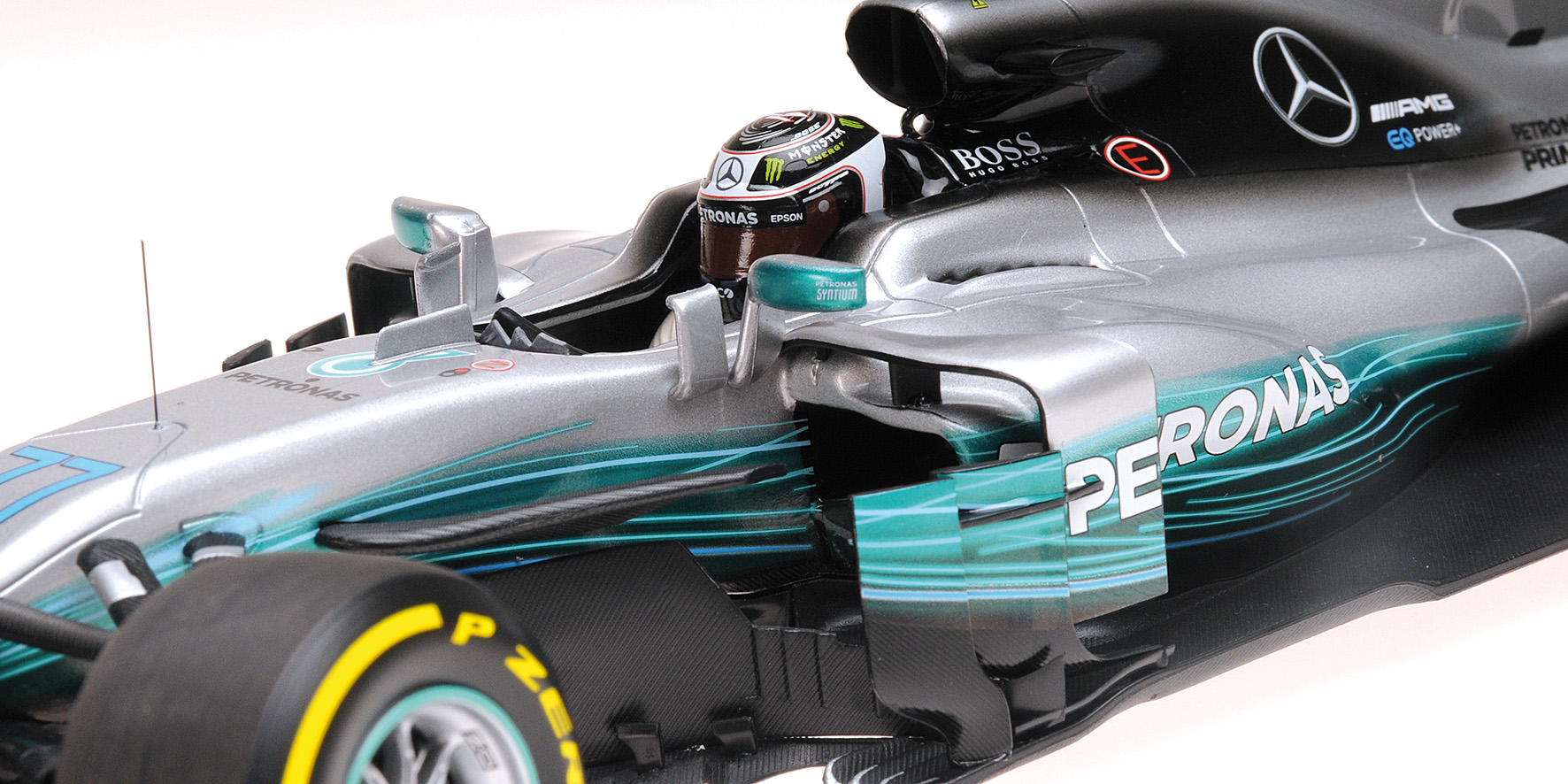 MERCEDES AMG PETRONAS FORMULA ONE TEAM F1 W08 EQ POWER+ - VALTTERI BOTTAS - SPANISH GP 2017