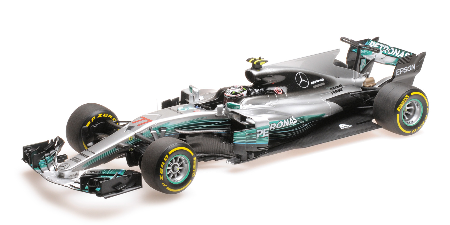 MERCEDES AMG PETRONAS FORMULA ONE TEAM F1 W08 EQ POWER+ - VALTTERI BOTTAS - CHINESE GP 2017