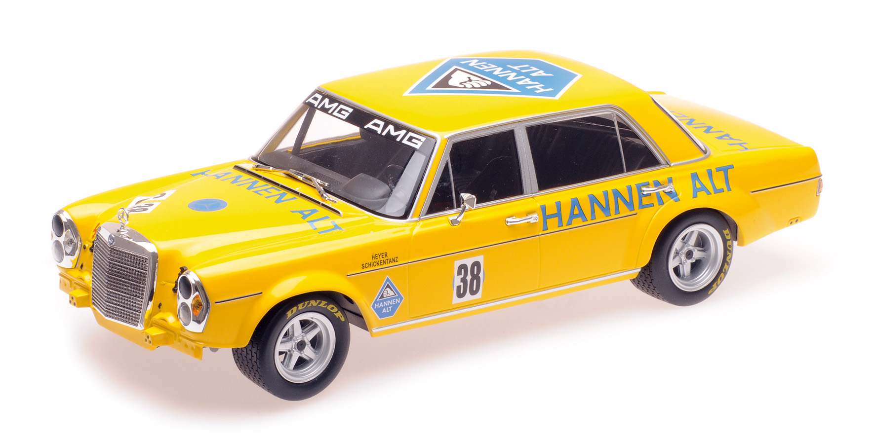 MERCEDES-BENZ 300 SEL 6.3 - HANS HEYER - SAISONFINALE HOCKENHEIM 1971