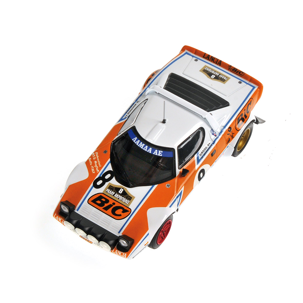 LANCIA STRATOS RALLY  - 'BIC' - LIVIERATOS/MANOLIS - ACROPOLIS RALLY 1978