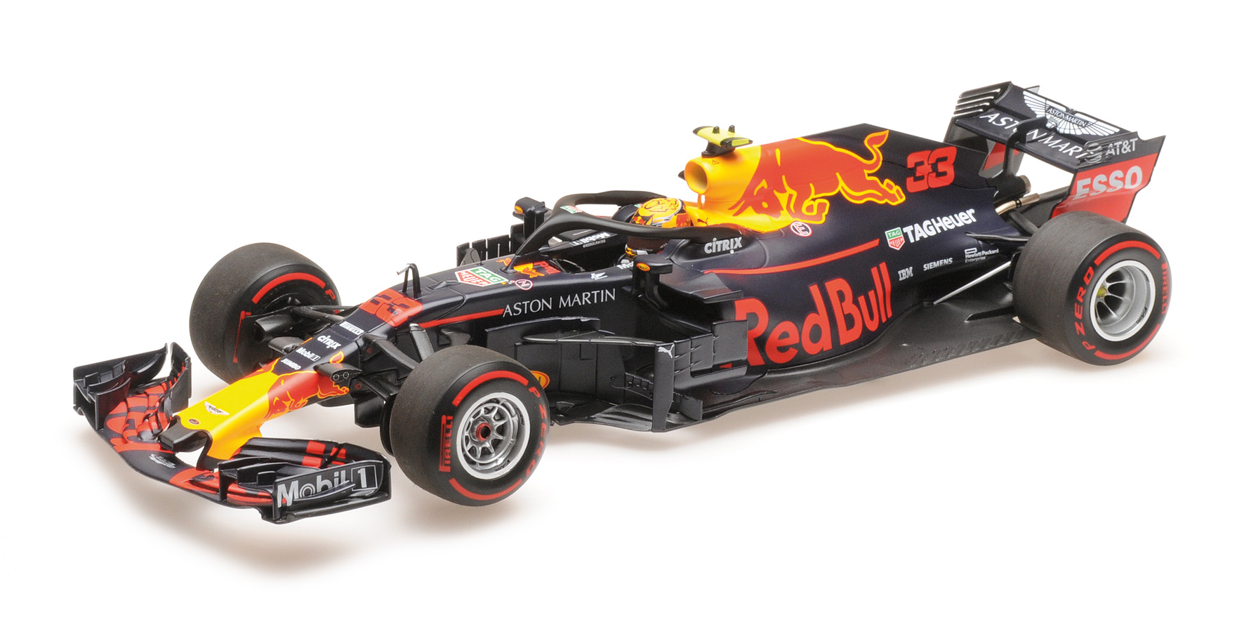 ASTON MARTIN RED BULL RACING TAG-HEUER RB14 - MAX VERSTAPPEN - WINNER AUSTRIAN GP 2018