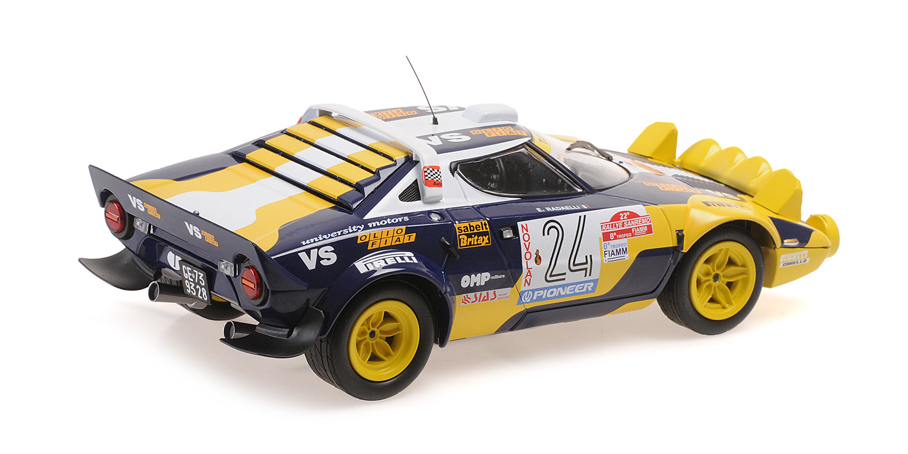LANCIA STRATOS - GRIFONE SIAS - FABRIZIO TABATON / EMILIO RADAELLI - RALLYE SANREMO 1980