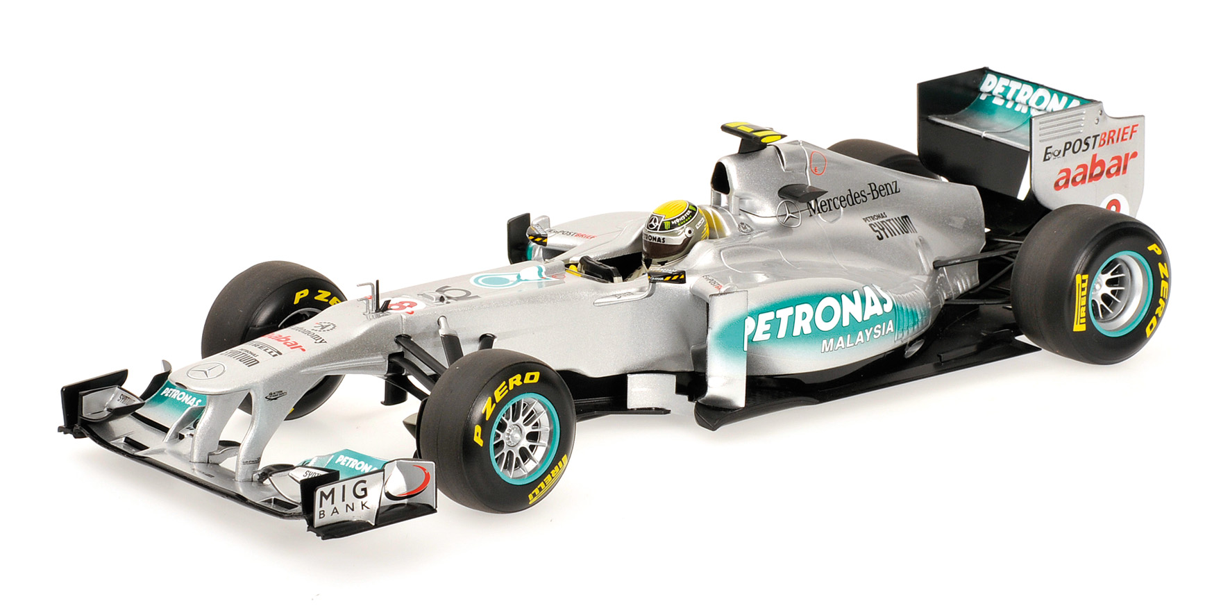 MERCEDES GP PETRONAS F1 TEAM MGP W02 - NICO ROSBERG - 2011