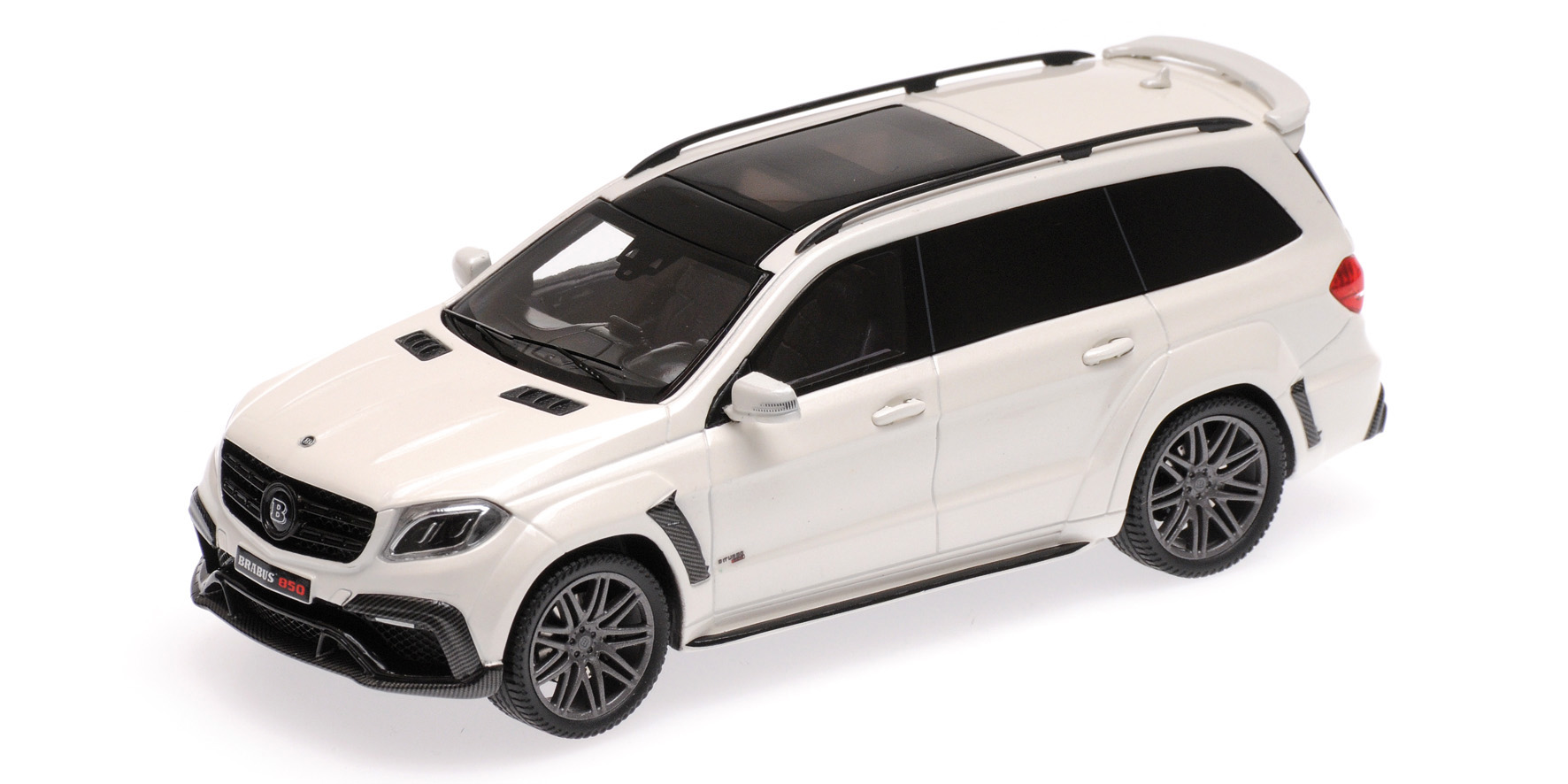 BRABUS 850 WIDESTAR XL BASED ON MERCEDES-AMG GLS 63 - 2017 - PEARL WHITE METALLIC