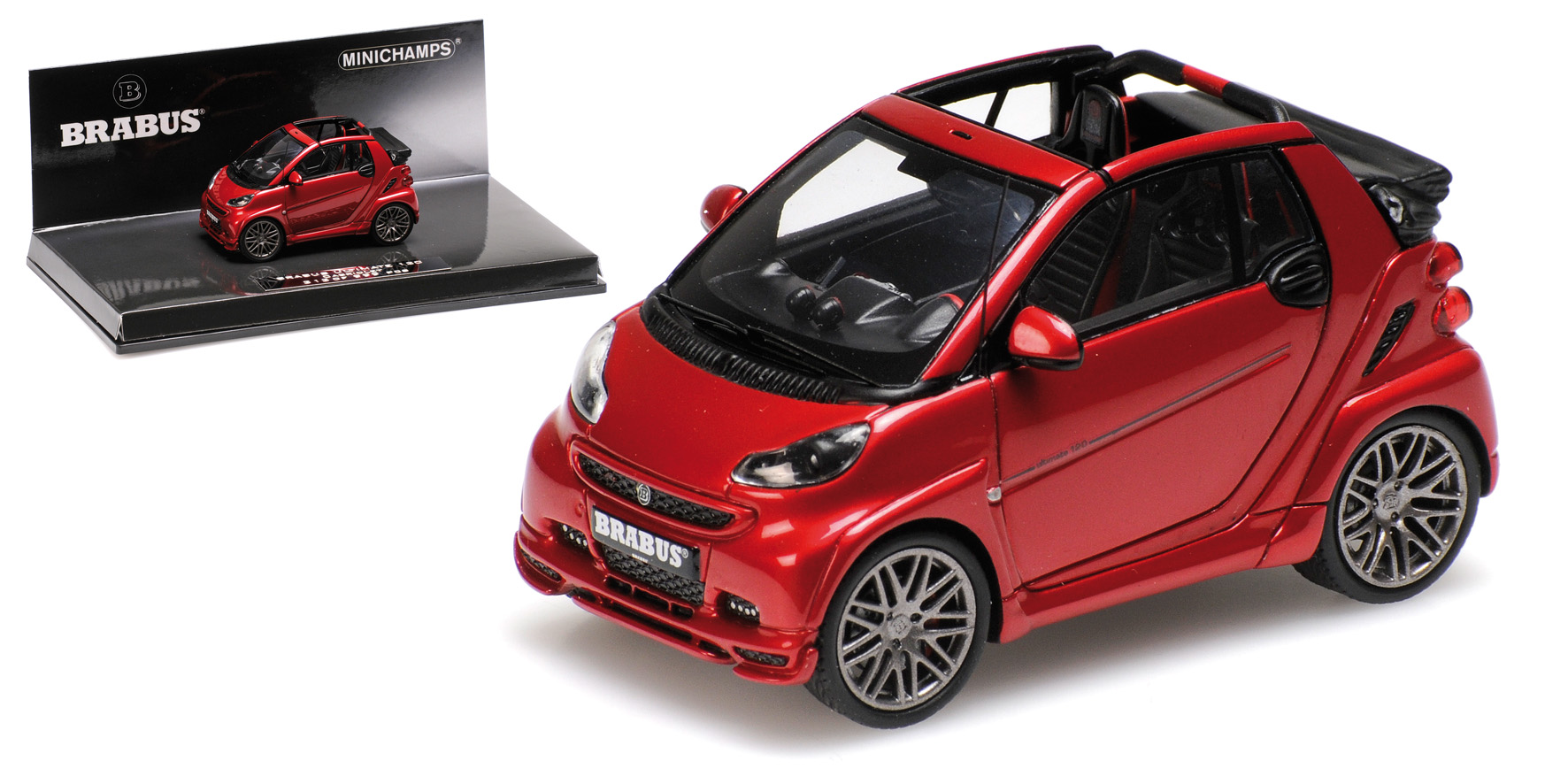 BRABUS ULTIMATE 120 (SMART CABRIOLET) - RED