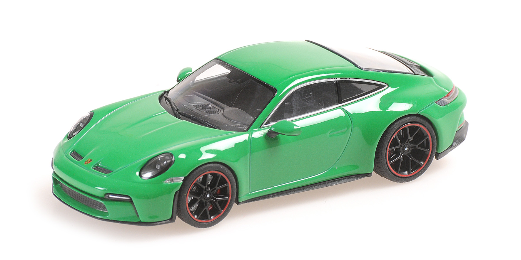 PORSCHE 911 (992) GT3 TOURING - 2021 - GREEN W/BLACK WHEELS