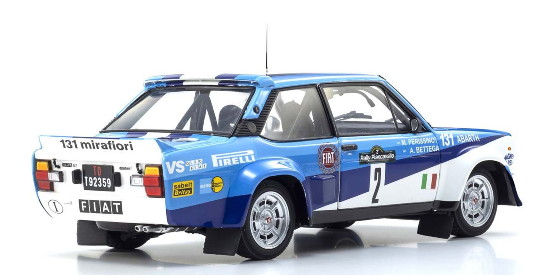 FIAT 131 ABARTH - 1981 - BETTEGA/PERISSINOT - PIANCAVALLO #2 (08376F)