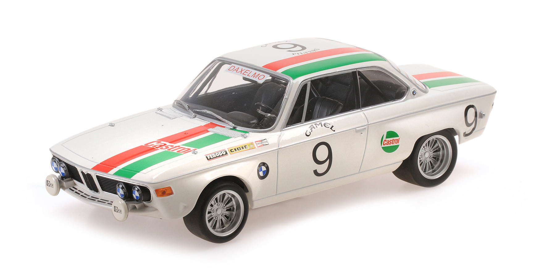 BMW 2800 CS - CASTROL BMW - MOORKENS/HAXHE - 24H SPA-FRANCORCHAMPS 1971
