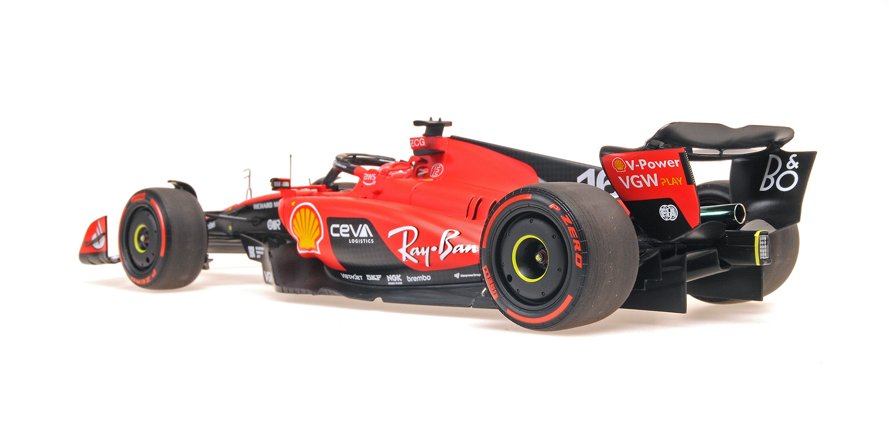 FERRARI SF-23 - CHARLES LECLERC - GP BELGIUM 2023