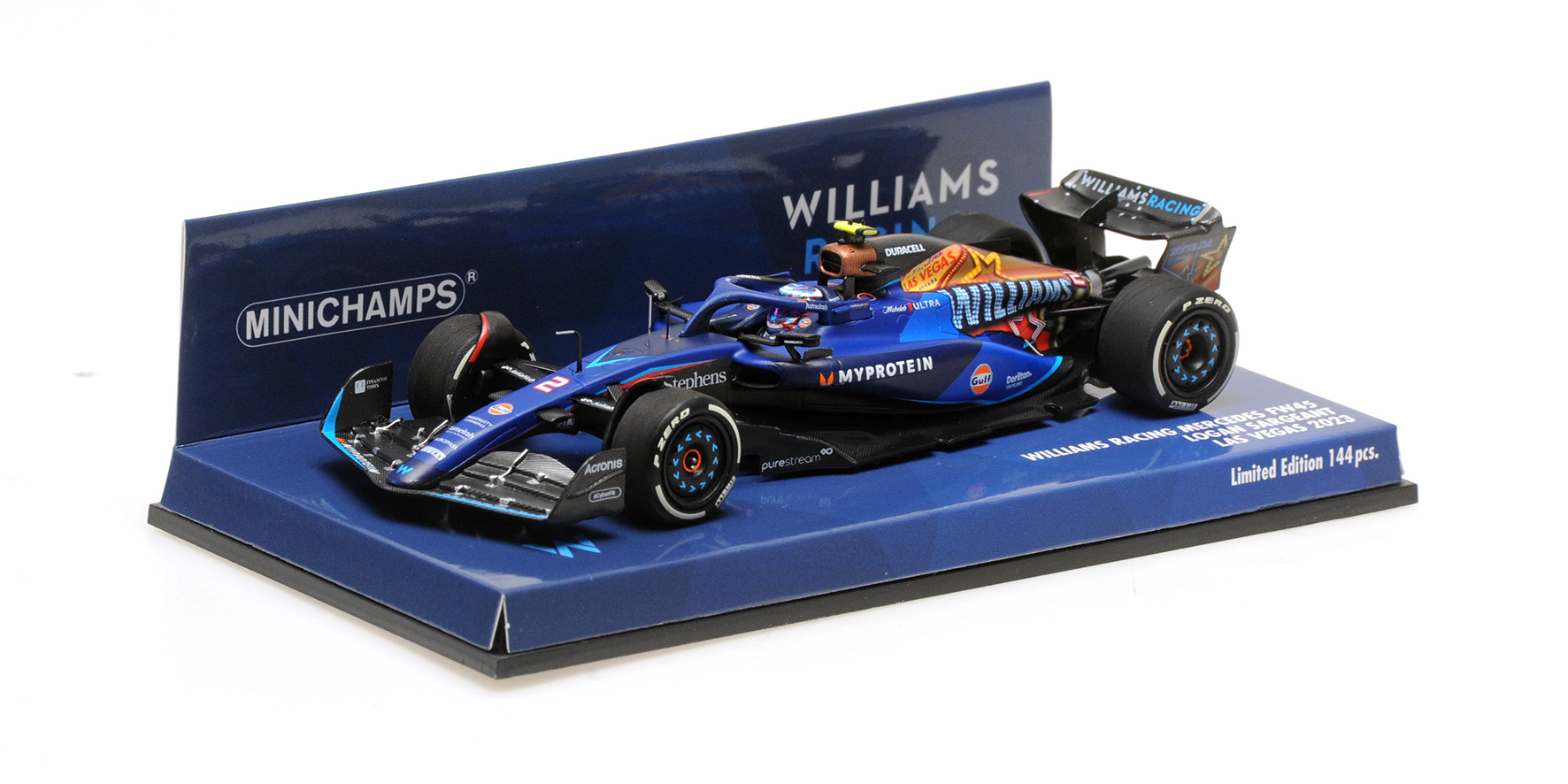 WILLIAMS RACING FW45 - LOGAN SARGEANT - LAS VEGAS GP - 2023