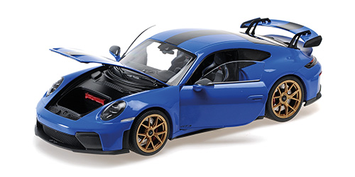 PORSCHE 911 (992.2) GT3 - 2025 - BLUE W/WEISSACH AND GOLD WHEELS