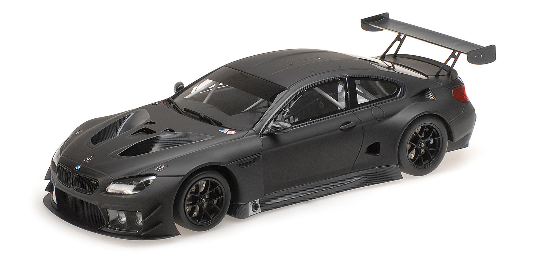 BMW M6 GT3 - PLAIN BODY VERSION - MATT BLACK - 2016