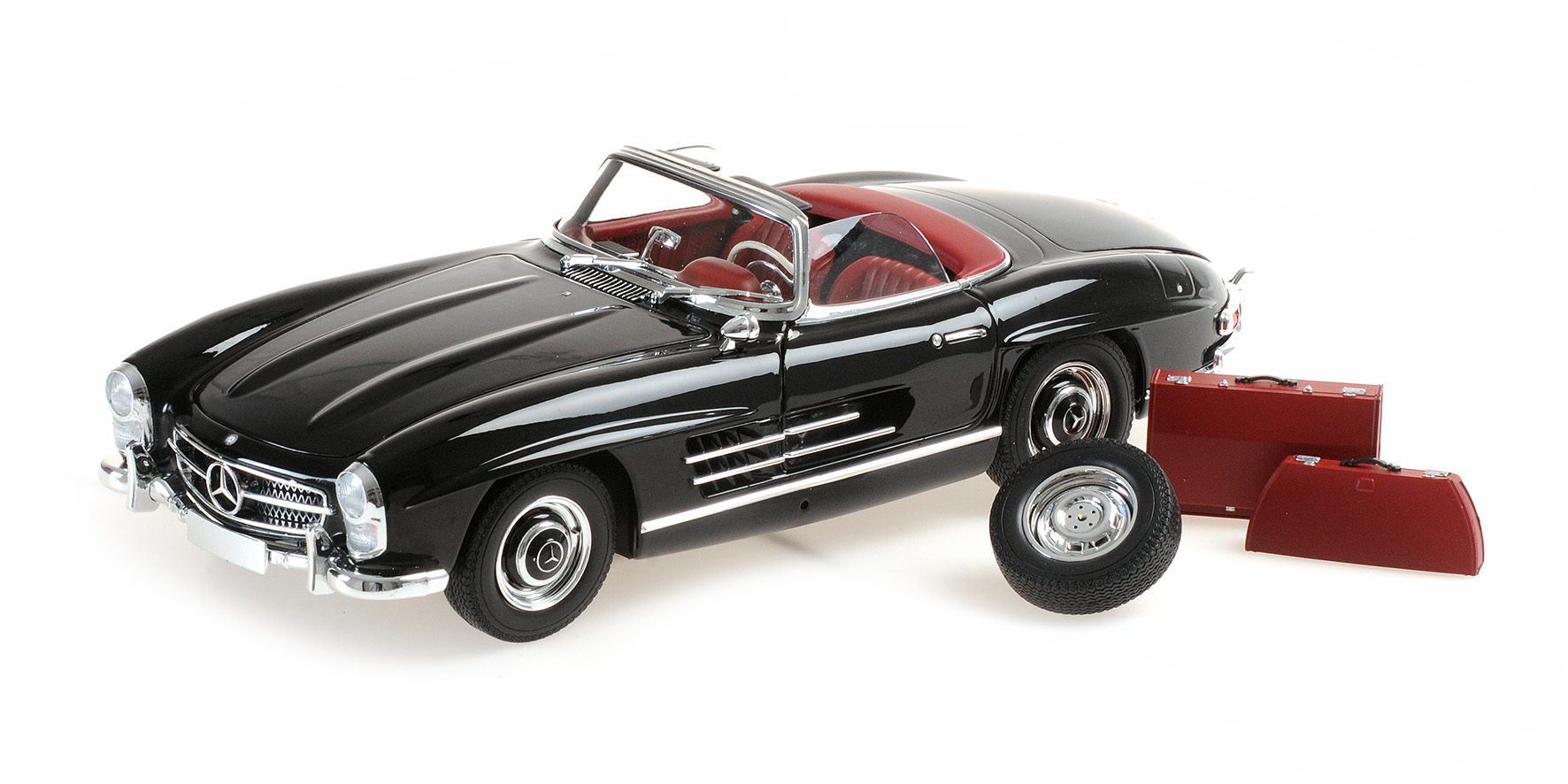 MERCEDES-BENZ 300 SL ROADSTER (W198) - 1957 - BLACK