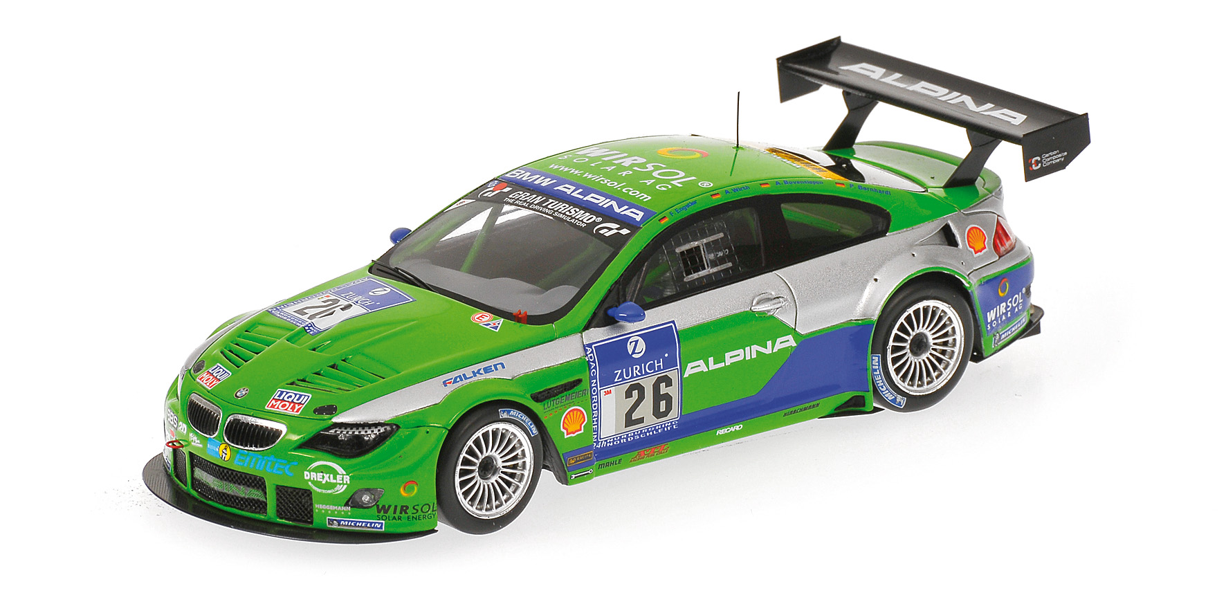 BMW ALPINA B6 GT3 - ALPINA - ENGSTLER/WIRTH/BOVENSIEPEN/BERNHARDT - 24H NÜRBURGRING 2009