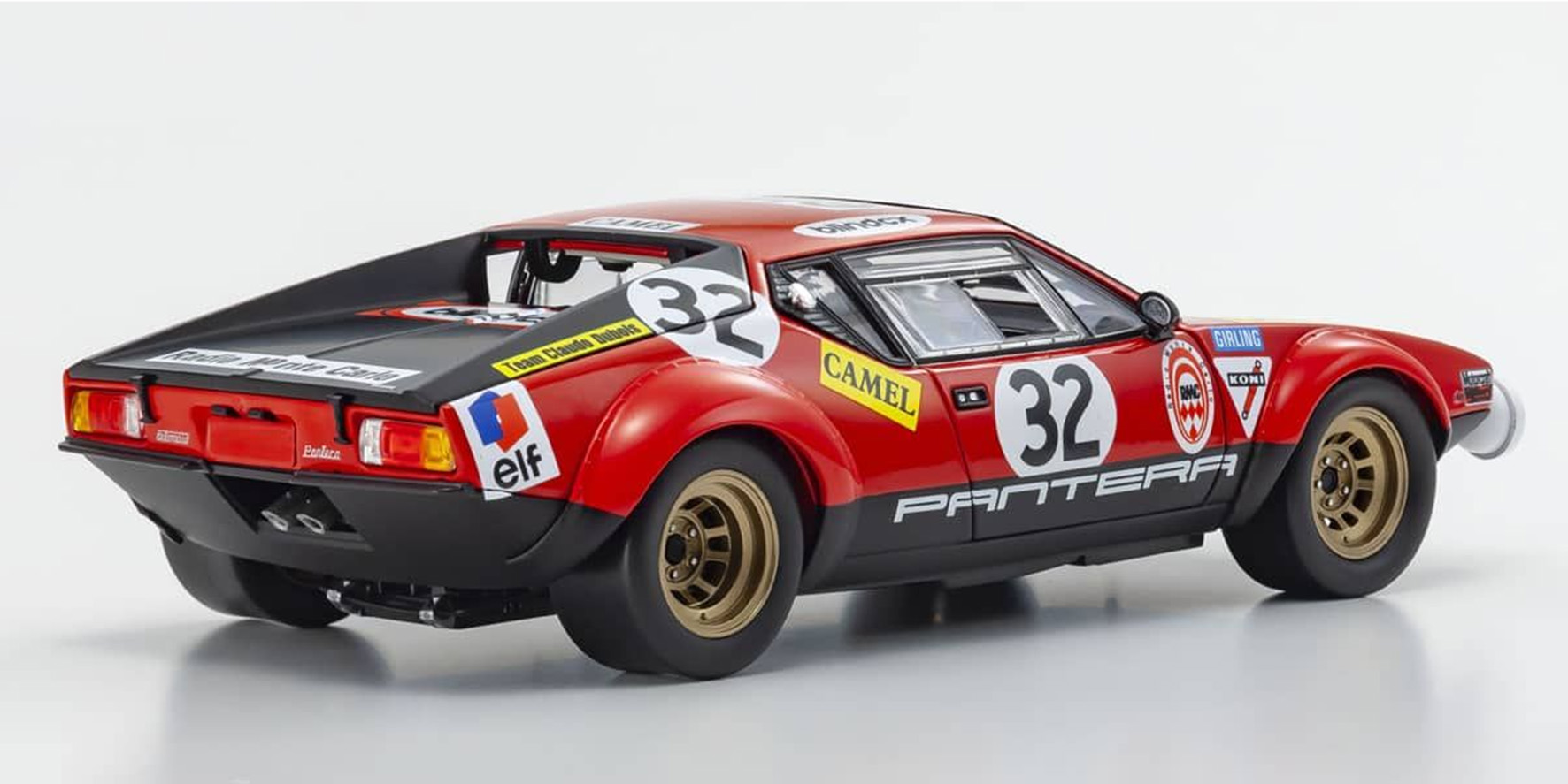 DE TOMASO PANTERA RACING #32 1972 LE MANS (08855B)
