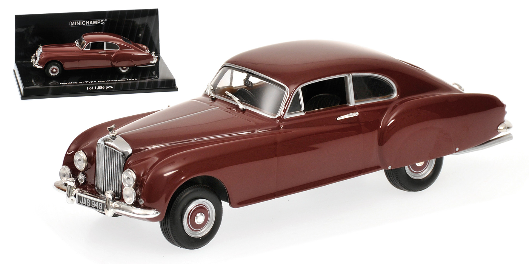 BENTLEY R-TYPE CONTINENTAL - 1955 - RED