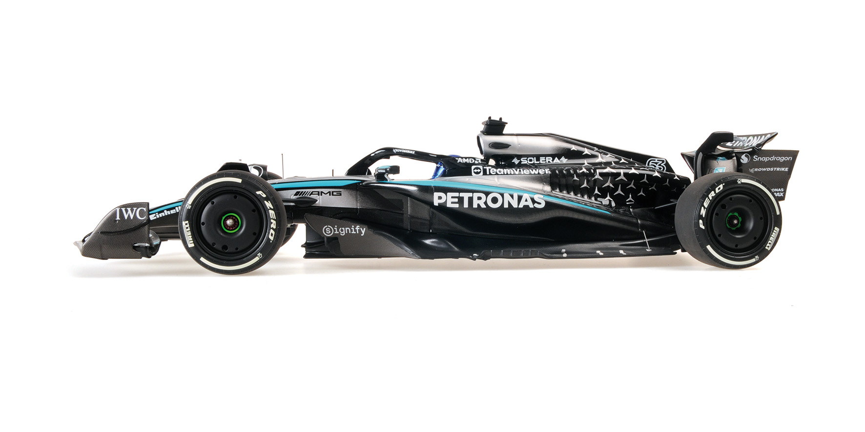 MERCEDES-AMG PETRONAS FORMULA ONE TEAM F1 W16 E PERFORMANCE - G. RUSSELL - WINNER SINGAPORE GP 2025