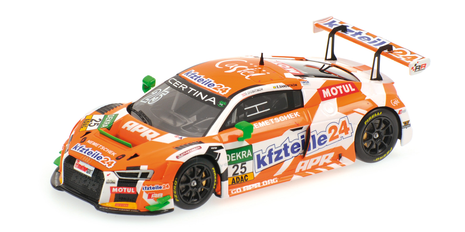 AUDI R8 LMS - KFZTEILE 24 / APR MOTORSPORT - DOBITSCH/SANDSTRÖM - ADAC GT MASTERS 2016